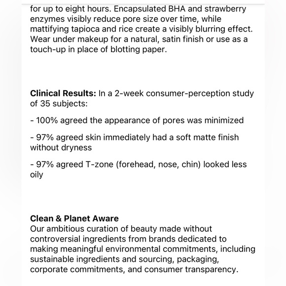 GLOW RECIPE STRAWBERRY 🍓 BHA PORE - SMOOTH BLUR DROPS SERUM NWT - Picture 10 of 11